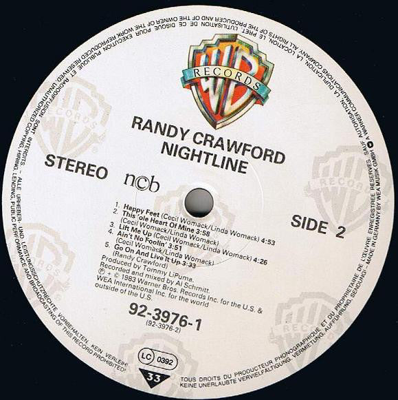 Randy Crawford : Nightline (LP, Album)