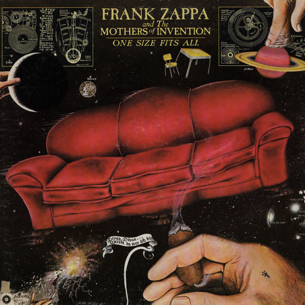 Frank Zappa And The Mothers : One Size Fits All (LP, Album, RP, Gat)