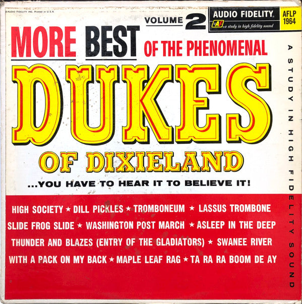 The Dukes Of Dixieland : More Best Of The Phenomenal Dukes Of Dixieland, Volume 2 (LP, Comp, Mono)