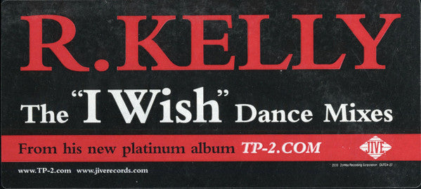 R. Kelly : I Wish (Dance Mixes) (12", Promo)