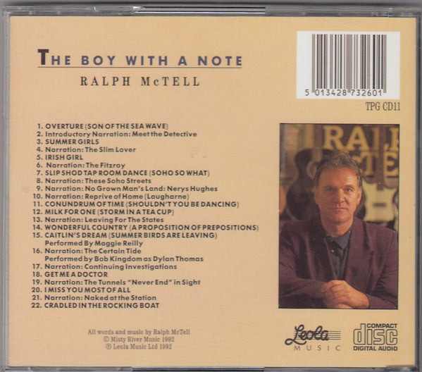 Ralph McTell : The Boy With A Note * An Evocation Of The Life Of Dylan Thomas In Words & Music (CD, Album)