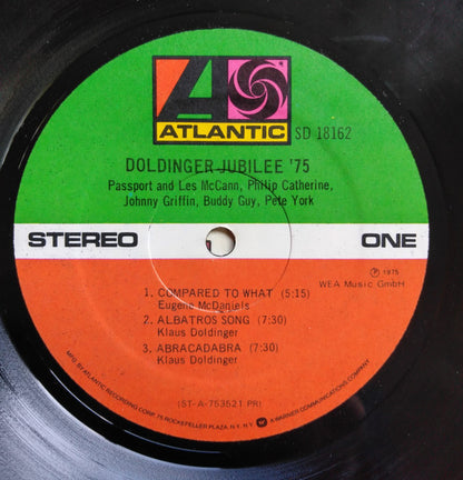 Passport (2) And Les McCann, Philip Catherine, Johnny Griffin, Buddy Guy, Pete York : Doldinger Jubilee '75 (LP, Album, Pre)