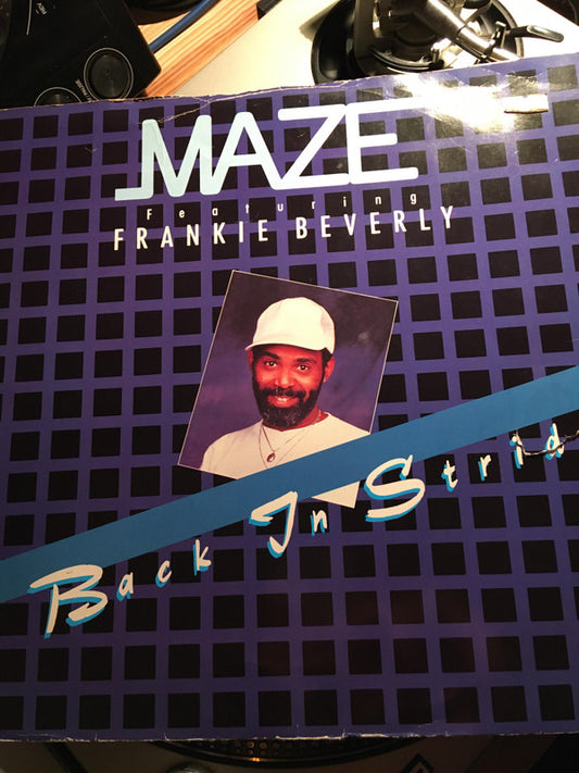 Maze Featuring Frankie Beverly : Back In Stride (12", Maxi)