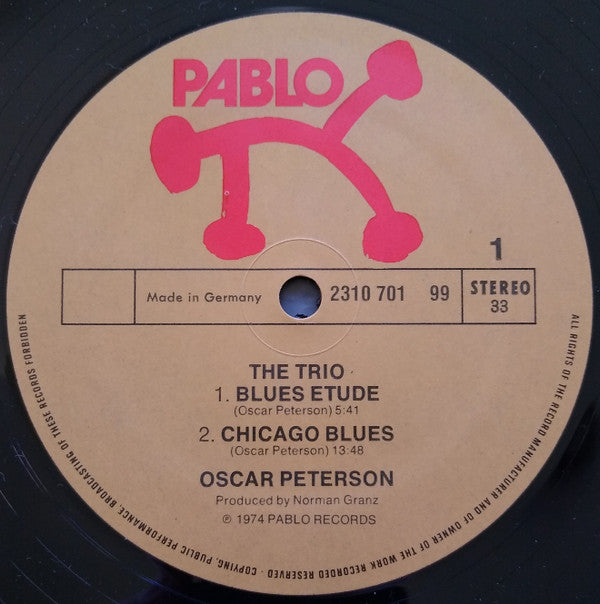 The Oscar Peterson Trio : The Trio (LP, Album)