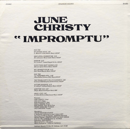 June Christy : Impromptu (LP, Album)