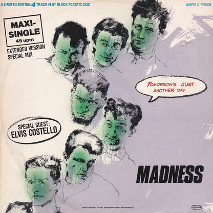 Madness : Tomorrow's Just Another Day (Warped 12" Version) (12", Maxi, Ltd)