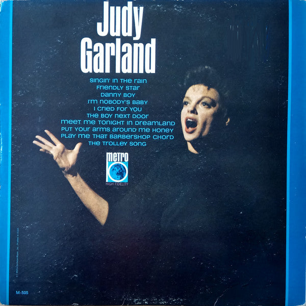 Judy Garland : Judy Garland (LP, Comp, Mono)