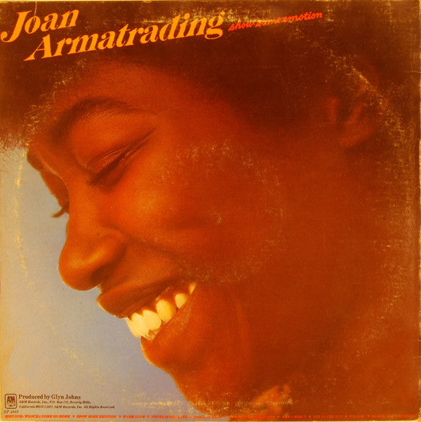 Joan Armatrading : Show Some Emotion (LP, Album, Mon)