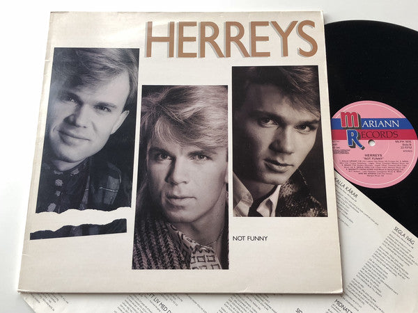 The Herrey's : Not Funny (LP, Album)