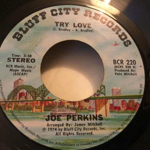 Joe Perkins (8) : Hungry For Your Love (7")