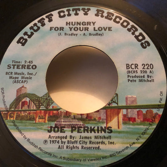 Joe Perkins (8) : Hungry For Your Love (7")