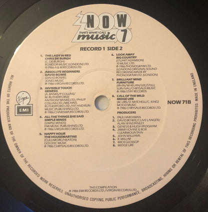 Various : Now That's What I Call Music 7 (2xLP, Comp)