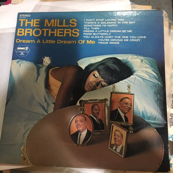 The Mills Brothers : Dream A Little Dream Of Me (LP, Album, RE)