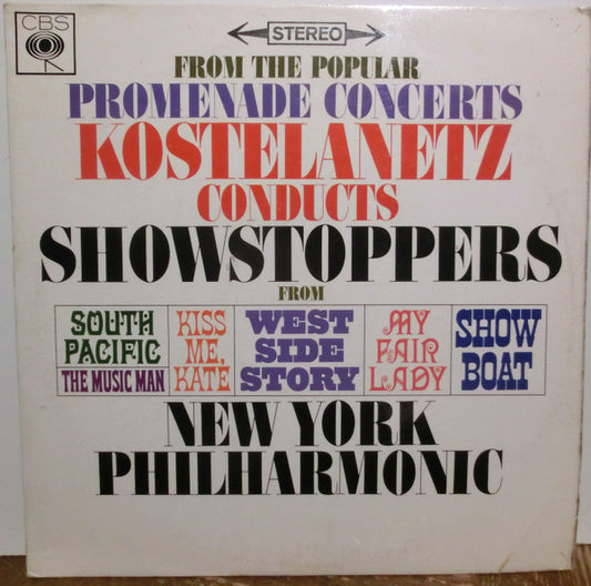 André Kostelanetz, The New York Philharmonic Orchestra : Showstoppers (LP, Album)