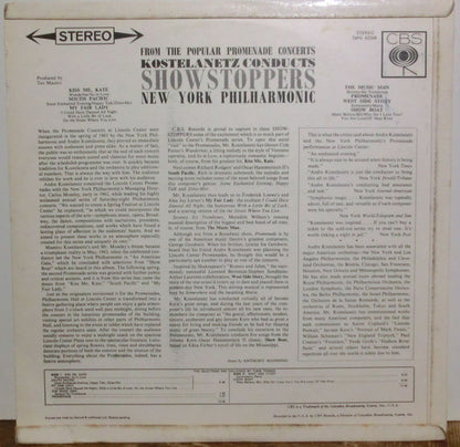 André Kostelanetz, The New York Philharmonic Orchestra : Showstoppers (LP, Album)