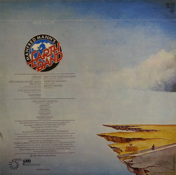 Manfred Mann's Earth Band : Watch (LP, Album)