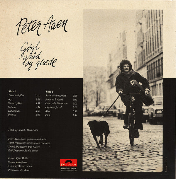 Peter Aaen : Gøgl, Gråd Og Glæde (LP, Album)