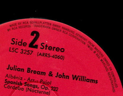 Julian Bream & John Williams (7) : Together (LP, Album, RP)