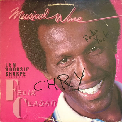 Lennox "Boogsie" Sharpe Presents Felix Ceasar : Musical Wine (LP, Album)