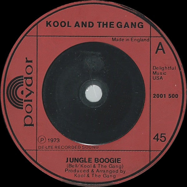 Kool & The Gang : Jungle Boogie (7", Single)