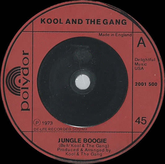 Kool & The Gang : Jungle Boogie (7", Single)