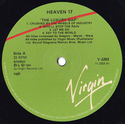 Heaven 17 : The Luxury Gap (LP, Album)