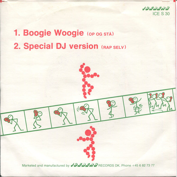 Falcon (25) : Boogie Woogie (Op Og Stå) (7", Single, Red)