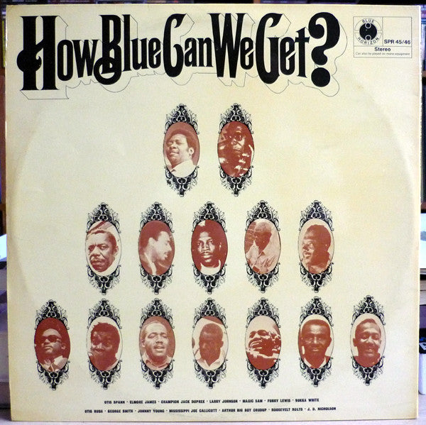 Various : How Blue Can We Get? (2xLP, Comp, Mono)