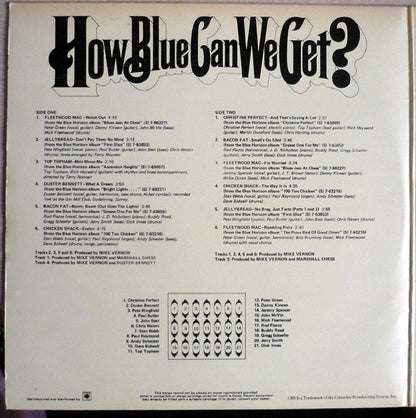 Various : How Blue Can We Get? (2xLP, Comp, Mono)