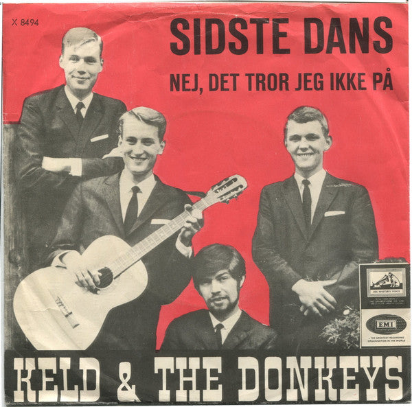 Keld & The Donkeys : Sidste Dans (7", Single)