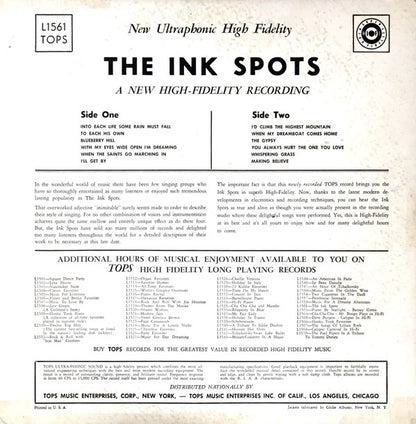 The Ink Spots : The Ink Spots In Hi-Fi (LP, Album)