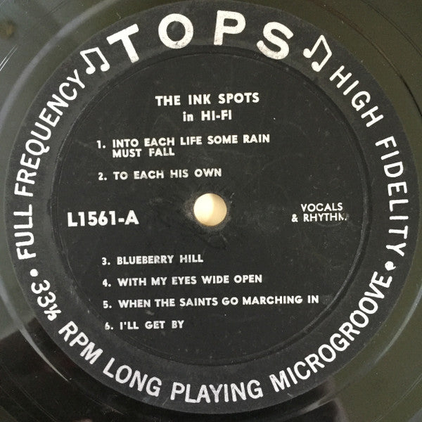 The Ink Spots : The Ink Spots In Hi-Fi (LP, Album)