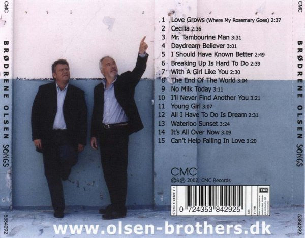 Brdr. Olsen : Songs (CD, Album)