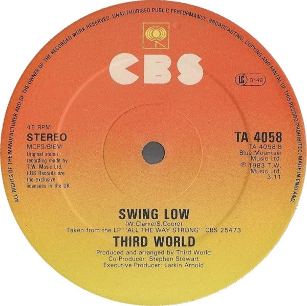 Third World : Lagos Jump (12", Single)