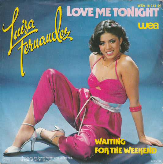 Luisa Fernandez : Love Me Tonight (7", Single)