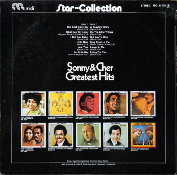 Sonny & Cher : The Best Of Sonny & Cher (LP, Comp)