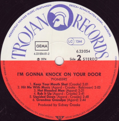 The Pioneers : I'm Gonna Knock On Your Door (LP, Album)