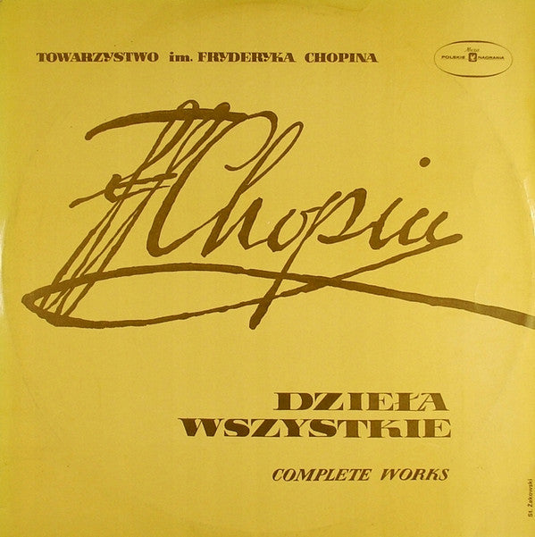 Frédéric Chopin, Orkiestra Symfoniczna Filharmonii Narodowej, Regina Smendzianka : Dzieła Wszystkie = Complete Works (LP, Album, RE, Blu)