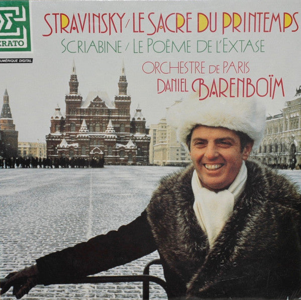 Igor Stravinsky / Alexander Scriabine - Daniel Barenboim, Orchestre De Paris : Le Sacre Du Printemps / Le Poéme De L'extase  (LP, Album, Dig)