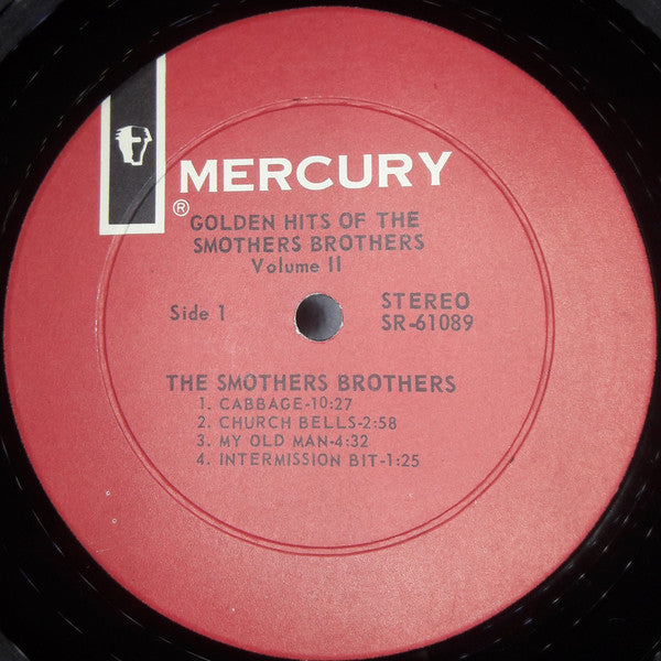 Smothers Brothers : Golden Hits Of The Smothers Brothers Vol. 2 (LP, Album, Pit)