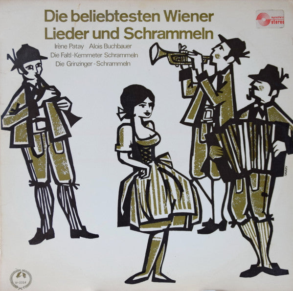 Various : Die Beliebtesten Wiener Lieder Und Schrammeln (LP, Comp)