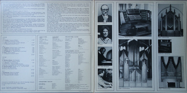 Eilert M. Hægeland, Ole Brinth, Hans Jørgen Østergaard, Per Kynne Frandsen : 125 Years Of Danish Organ Building 1858-1983 (2xLP)