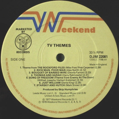 Various : T.V. Themes (LP, Comp)