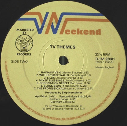 Various : T.V. Themes (LP, Comp)