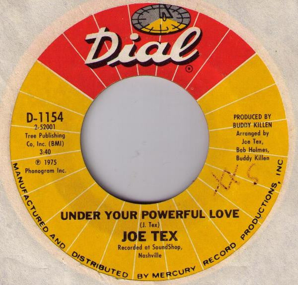 Joe Tex : Under Your Powerful Love / Sassy Sexy Wiggle (7", Single)