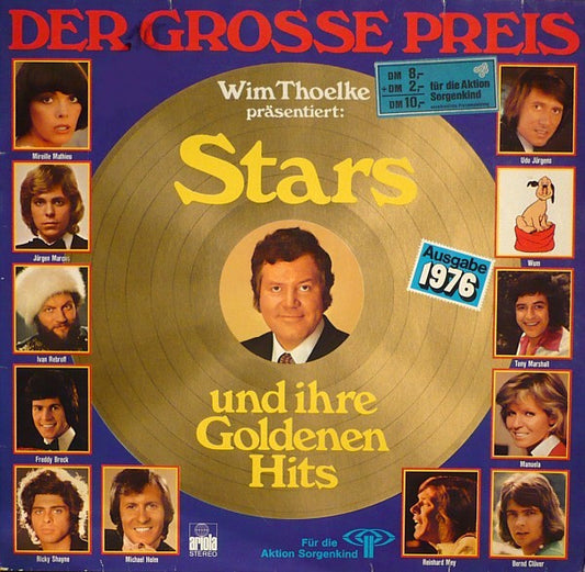 Various : Der Grosse Preis - Wim Thoelke Präsentiert: Stars Und Ihre Goldenen Hits, Ausgabe 1976 (LP, Comp)