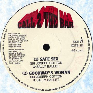 Joseph Cotton & Sally Ballet (2) : Safe Sex (12")