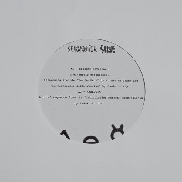 Sermonizer : Solve (12", EP, Ltd, Cle)