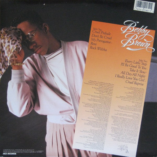 Bobby Brown : Don't Be Cruel (LP, Album, Glo)