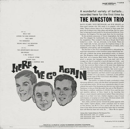 Kingston Trio : Here We Go Again! (LP, Album, Mono, Scr)